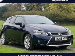 Used 2017 Lexus CT200h Luxury Line Hatchback | £12,990 (Fair price)