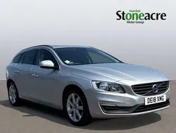 Silver Used 2018 Volvo V60 SE Estate | £11,999 (Fair price)