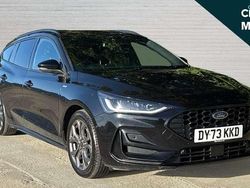 Black Used 2023 Ford Focus ST-Line Estate | £14,493 (Fair price)