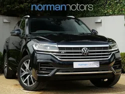 Blue Used 2021 VW Touareg R-line SUV | £30,995 (Fair price)