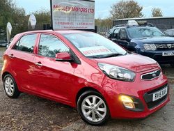 Red Used 2015 Kia Picanto 2 Hatchback | £6,490 (Fair price)