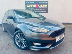 Grey Used 2018 Ford Focus ST-Line Hatchback | £6,995 (Fair price)