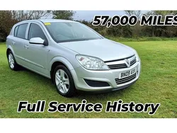 Silver Used 2009 Vauxhall Astra Active Hatchback | £3,695 (A bit pricey)