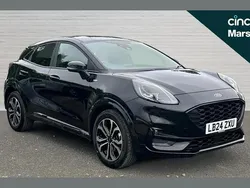 Black Used 2024 Ford Puma Gen-E ST-Line SUV | £17,703 (Fair price)