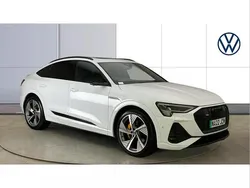 White Used 2022 Audi e-tron Sportback Advanced SUV | £36,884