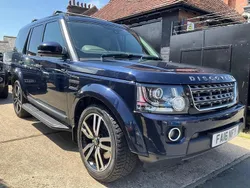 Blue Used 2016 Land Rover Discovery 4 Graphite SUV | £16,890 (Fair price)
