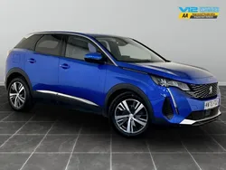 Blue Used 2021 Peugeot 3008 Allure Hatchback | £10,695 (Fair price)