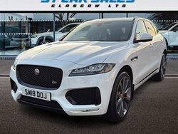 White Used 2018 Jaguar F-Pace S SUV | £16,590 (Good price)