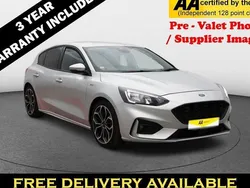 Silver Used 2019 Ford Focus ST-Line X Hatchback | £10,995 (Fair price)