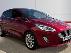 Red Used 2018 Ford Fiesta Titanium Hatchback | £8,002 (Fair price)