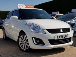 White Used 2015 Suzuki Swift SZ4 Hatchback | £7,995 (A bit pricey)