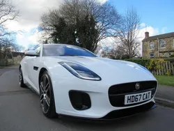 White Used 2017 Jaguar F-Type R-Dynamic Coupe | £19,995