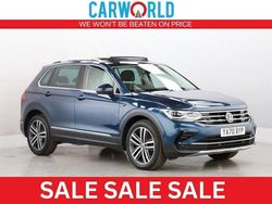 Blue Used 2020 VW Tiguan Elegance SUV | £15,700 (Good price)