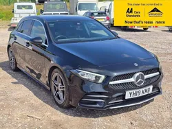 Black Used 2019 Mercedes A180 AMG line Hatchback | £11,980 (Fair price)