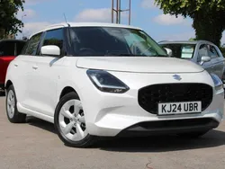 White Used 2024 Suzuki Swift Hatchback | £15,789 (Fair price)