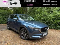 Blue Used 2017 Mazda CX-5 Inclusive SUV | £10,989 (Expensive)