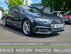 Grey Used 2016 Audi A4 S-Line Sedan | £10,490 (Fair price)