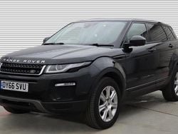 Black Used 2016 Land Rover Range Rover evoque SE SUV | £8,990 (Fair price)