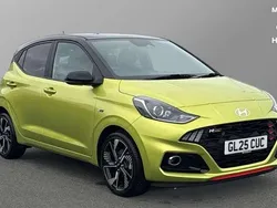 Yellow New 2025 Hyundai i10 N Line Hatchback | £17,352 (Fair price)