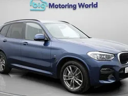 Blue Used 2021 BMW X3 M Sport SUV | £28,800 (Super price)
