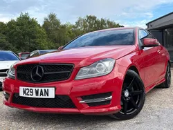 Red Used 2015 Mercedes C180 Sport Edition Coupe | £9,000 (Good price)