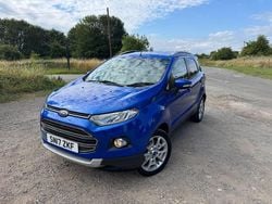 Blue Used 2017 Ford Ecosport Titanium SUV | £4,999 (Super price)