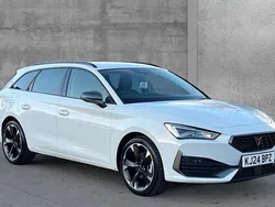 White Used 2024 Cupra Leon Estate | £22,490 (Fair price)