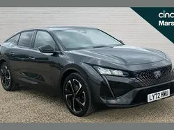 Grey Used 2023 Peugeot 408 Allure Premium Sedan | £17,850 (Fair price)