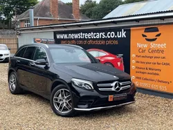 Black Used 2016 Mercedes GLC250 AMG line Estate | £19,984 (Fair price)