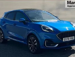 Blue Used 2020 Ford Puma Gen-E ST-Line X SUV | £17,959 (Fair price)