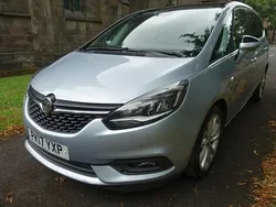 Silver Used 2017 Vauxhall Zafira Tourer Elite MPV | £8,795 (A bit pricey)