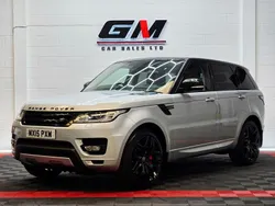 Silver Used 2015 Land Rover Range Rover Sport HSE SUV | £14,995 (Fair price)