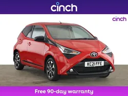 Red Used 2021 Toyota Aygo Trend Hatchback | £10,699 (Fair price)