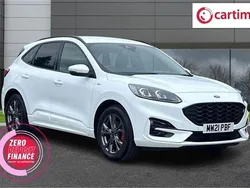 White Used 2021 Ford Kuga ST-Line SUV | £17,499 (Fair price)
