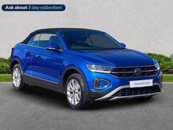 Blue Used 2023 VW T-Roc Cabriolet Style Cabriolet | £22,487 (Fair price)