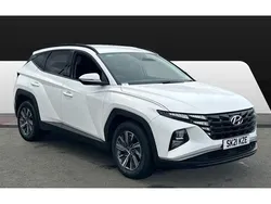 White Used 2021 Hyundai Tucson SE SUV | £16,990 (Fair price)