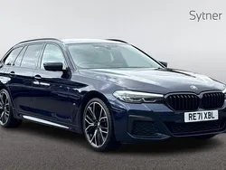 Blue Used 2022 BMW 520 M Sport Estate | £26,500 (Fair price)