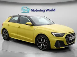 Yellow Used 2019 Audi A1 Sportback S-Line Hatchback | £15,100 (Fair price)