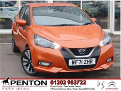 Orange Used 2021 Nissan Micra S Hatchback | £12,690 (Fair price)