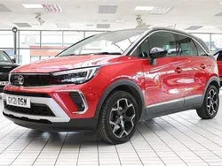 Red Used 2021 Vauxhall Crossland X Ultimate SUV | £13,290 (Fair price)