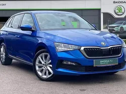 Race blue metallic Used 2020 Skoda Scala SE L Hatchback | £13,799 (Good price)