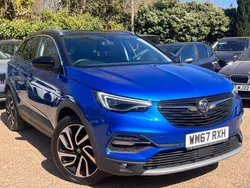 Blue Used 2018 Vauxhall Grandland X Elite SUV | £9,490 (Fair price)