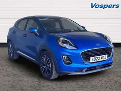 Blue Used 2022 Ford Puma Titanium SUV | £16,900 (Good price)