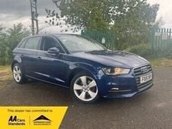 Blue Used 2015 Audi A3 Sportback Sport Hatchback | £4,549 (Fair price)