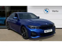 Blue Used 2021 BMW 330 M Sport Sedan | £29,950 (Expensive)