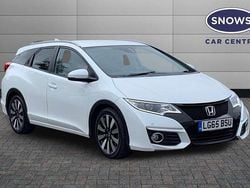 White Used 2015 Honda Civic SR Estate | £10,974 (Fair price)
