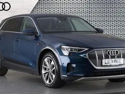 Blue Used 2021 Audi e-tron Advanced SUV | £18,447 (Fair price)