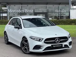 White Used 2022 Mercedes A180 Executive Hatchback | £21,900 (Fair price)