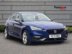 Blue Used 2021 Seat Leon FR Hatchback | £14,995 (Fair price)