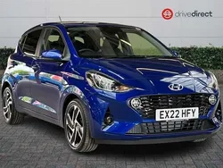 Blue Used 2022 Hyundai i10 Premium Hatchback | £14,095 (Fair price)